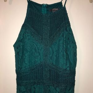 Green Cocktail Dress
